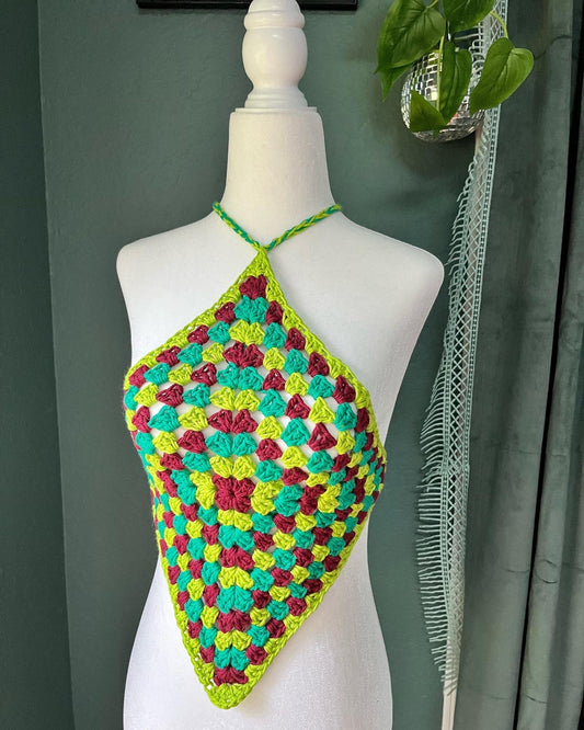 Summer Halter Top - Costa Rica