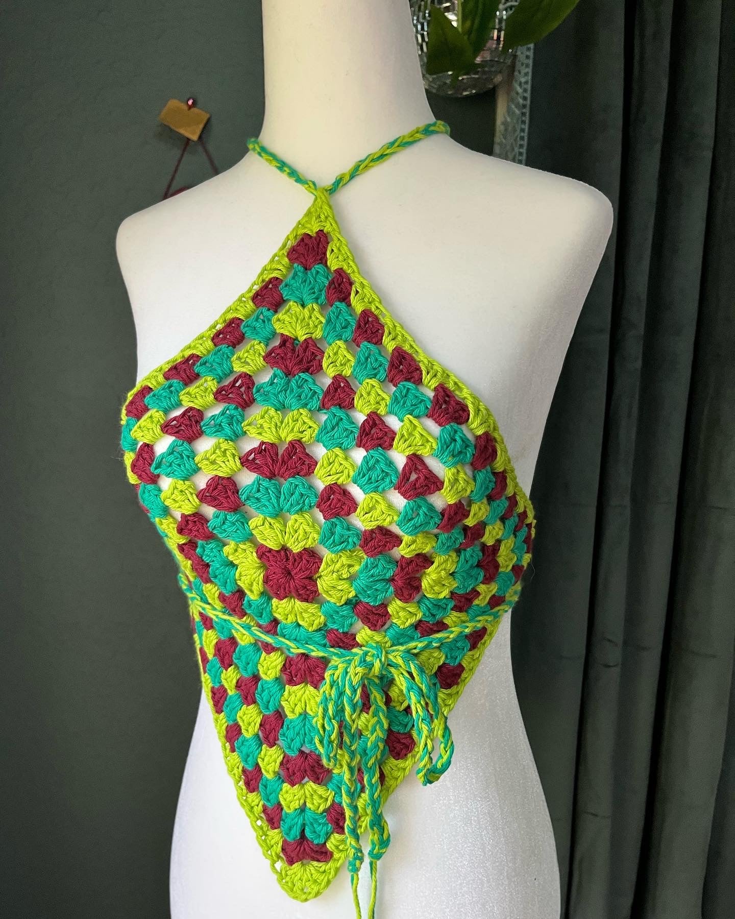 Summer Halter Top - Costa Rica