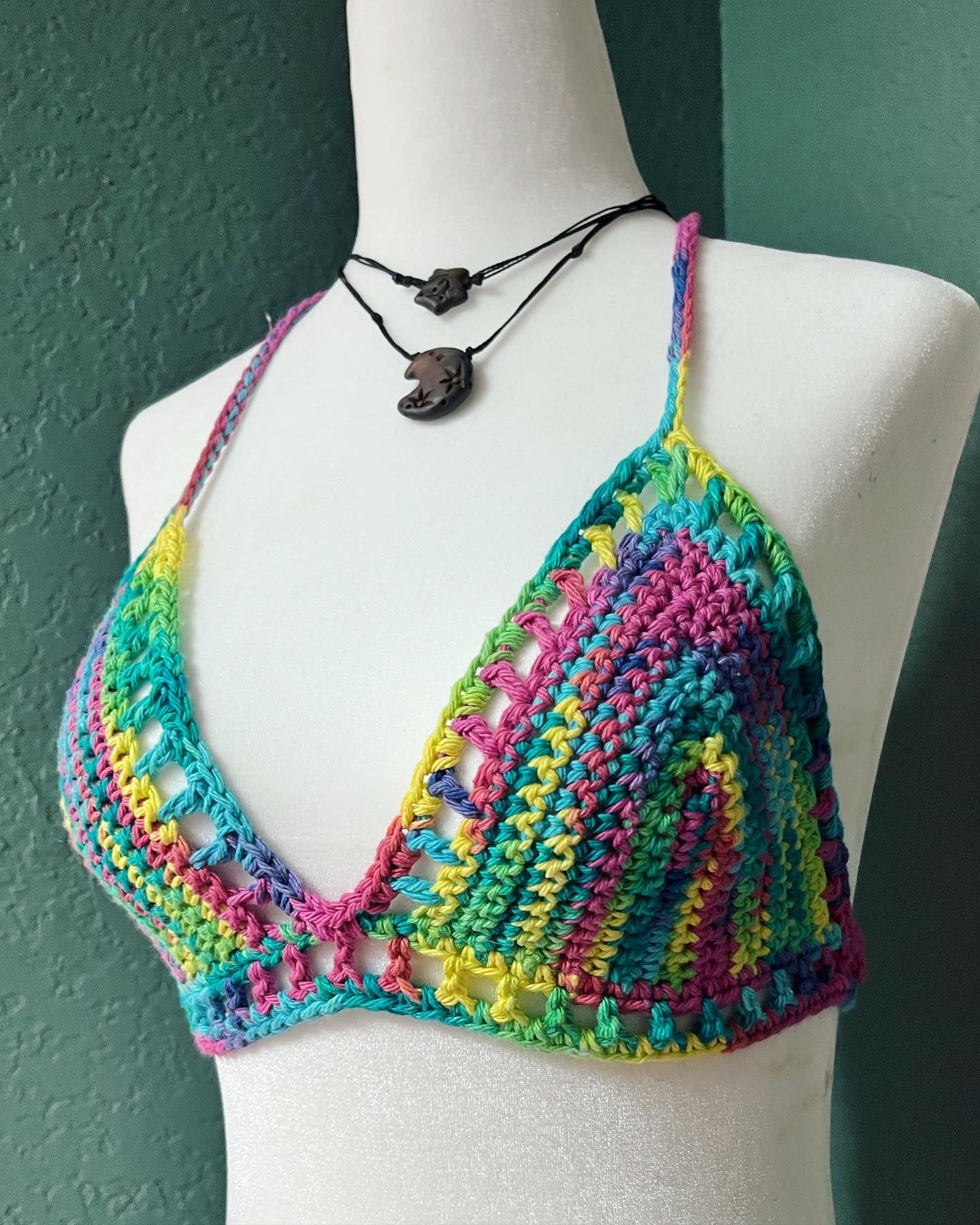 Caged Bralette - Psychedelic